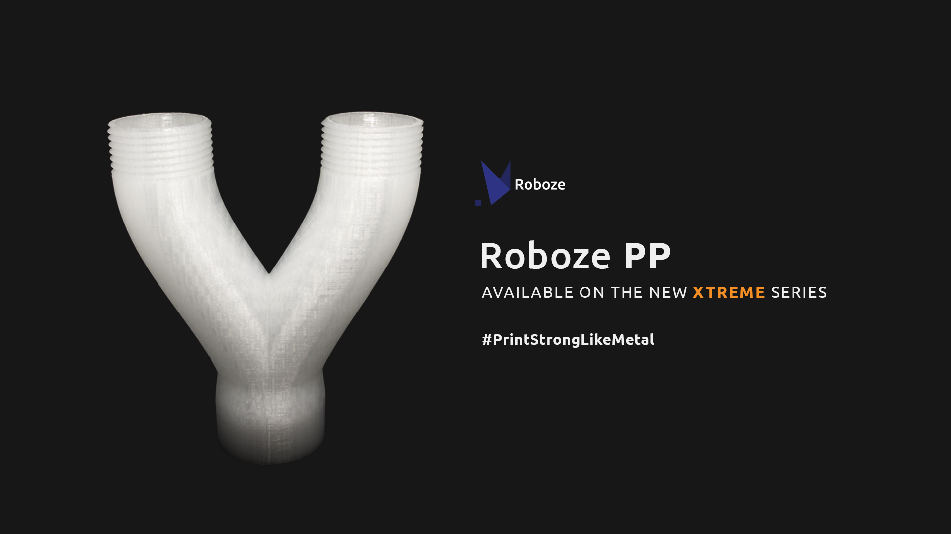 3D print made with polypropylene