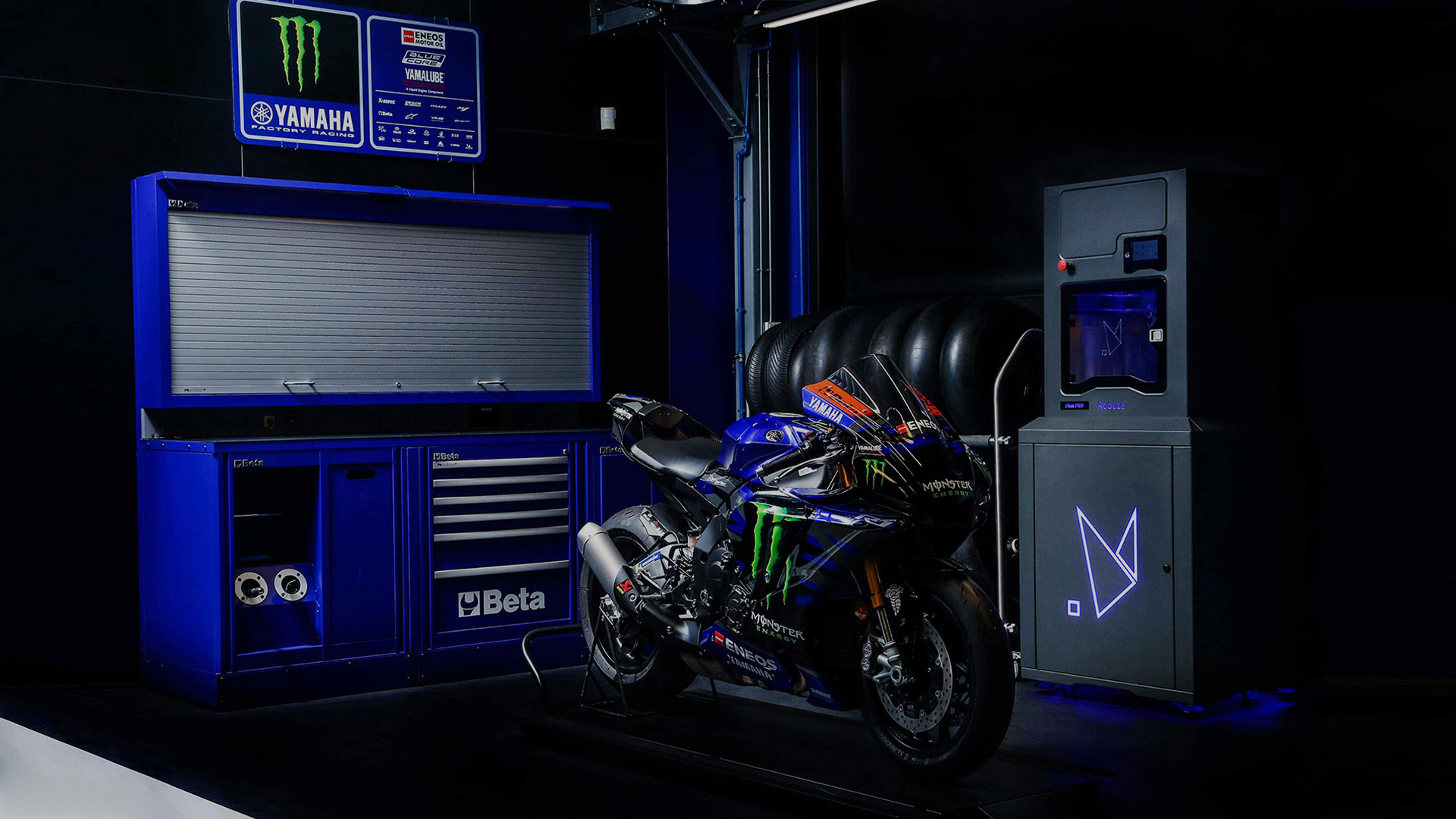 Roboze rinnova la partnership con il Team Monster Energy Yamaha MotoGP